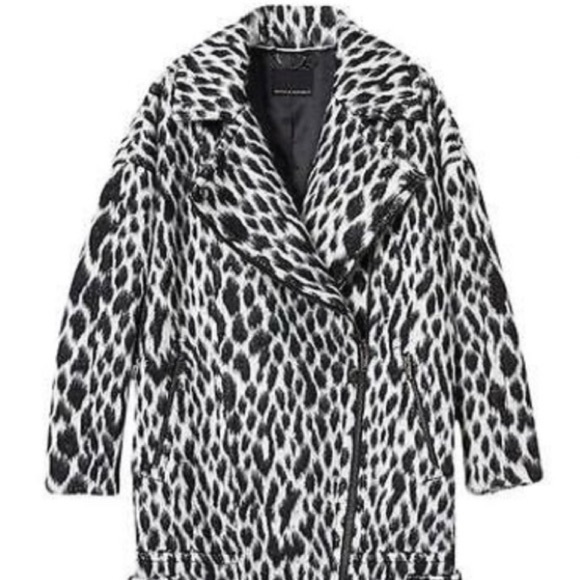 Banana Republic Snow Leopard Cocoon Jacket - Picture 2 of 11